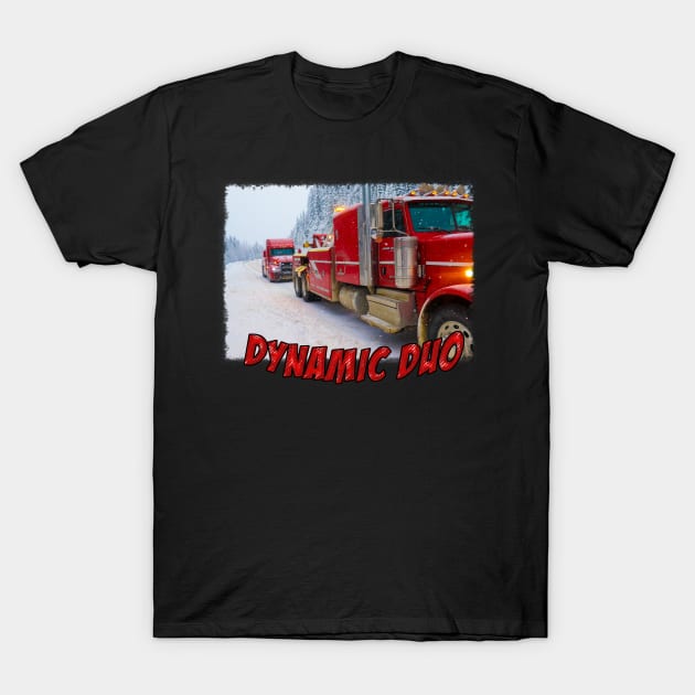 Dynamic Duo T-Shirt by JamieDavisTowingMerchandise